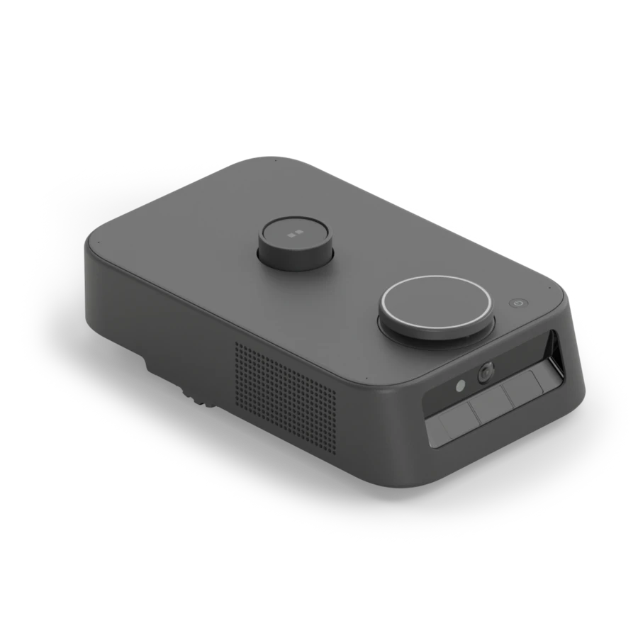 Kachaka robot technology body diagram showing sensors for smart furniture navigation