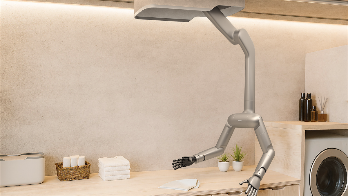 MW Living Home robot-ready house concept for ceiling rail home robots
