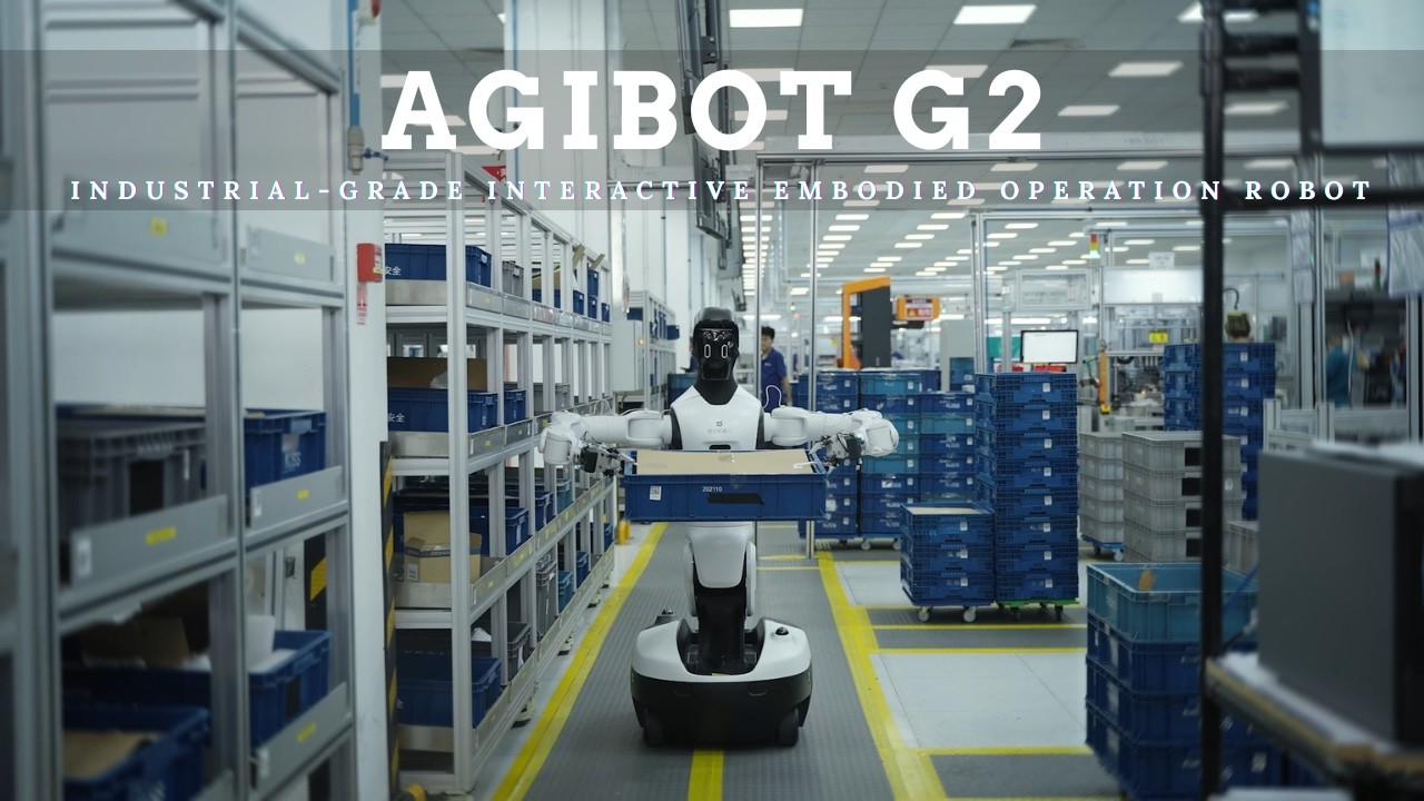 Agibot Unveils Updated G2 Humanoid with Submillimeter Precision and NVIDIA Jetson Thor