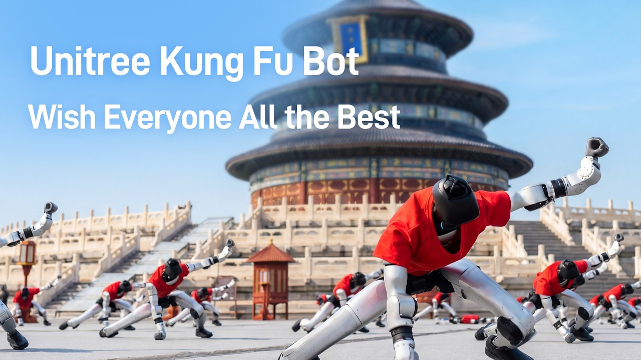 Unitree Deploys Dozens of G1 Humanoids for Synchronized Kung Fu at Beijing's Temple of Heaven