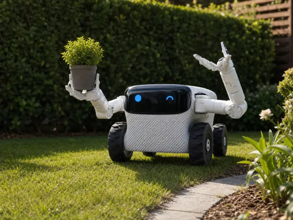 EEVE Willow X dual-arm yard robot with train-by-demonstration learning