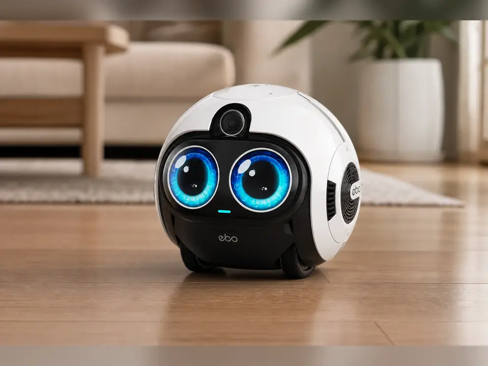 Enabot EBO Max FamilyBot home companion robot with navigation, person recognition, and routine alerts