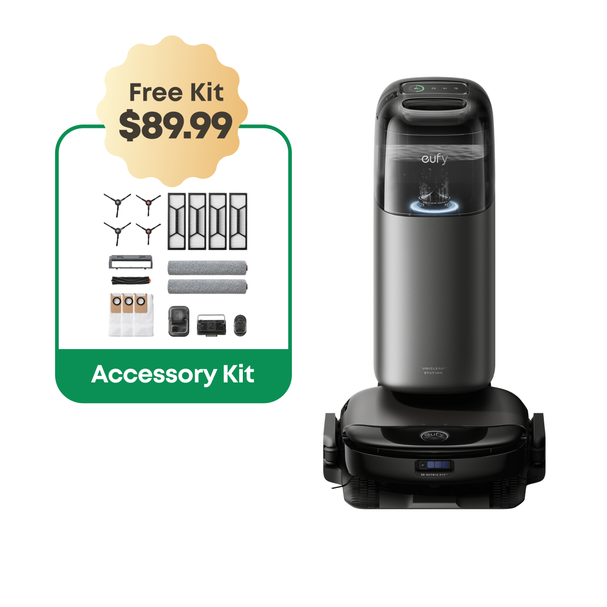 Robot Vacuum Omni S1 Pro by eufy — Cleaning robot