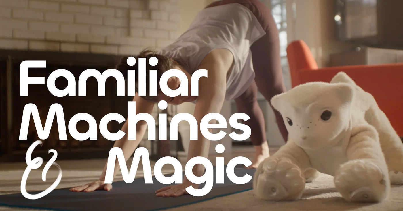 Familiar companion robot from iRobot founder Colin Angle as a pet-like home robot