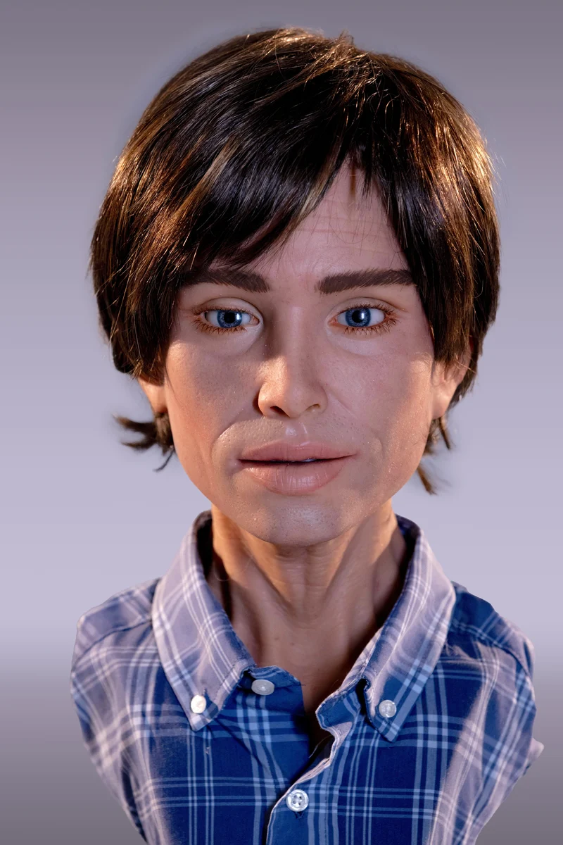 Realbotix B-Series AI bust companion robot