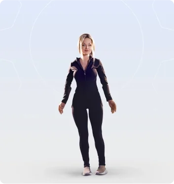 Realbotix F-Series full-bodied AI humanoid robot