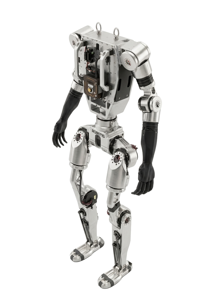ROBOTIS AI Sapiens K0 open-source humanoid robot official product image for Physical AI research