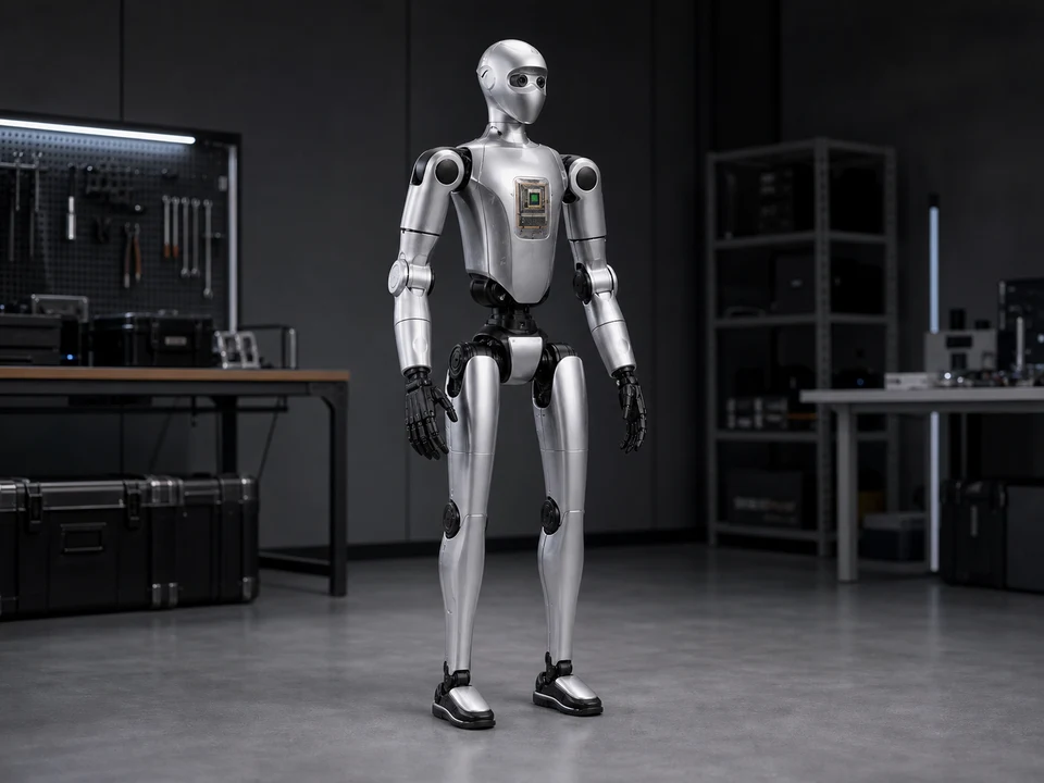 Unitree H2 Plus NVIDIA Isaac GR00T reference humanoid robot official product image
