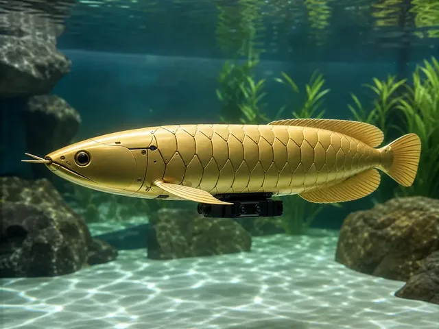 Intelligent Soft-Bodied Bionic Arowana by FullDepth — Companions robot