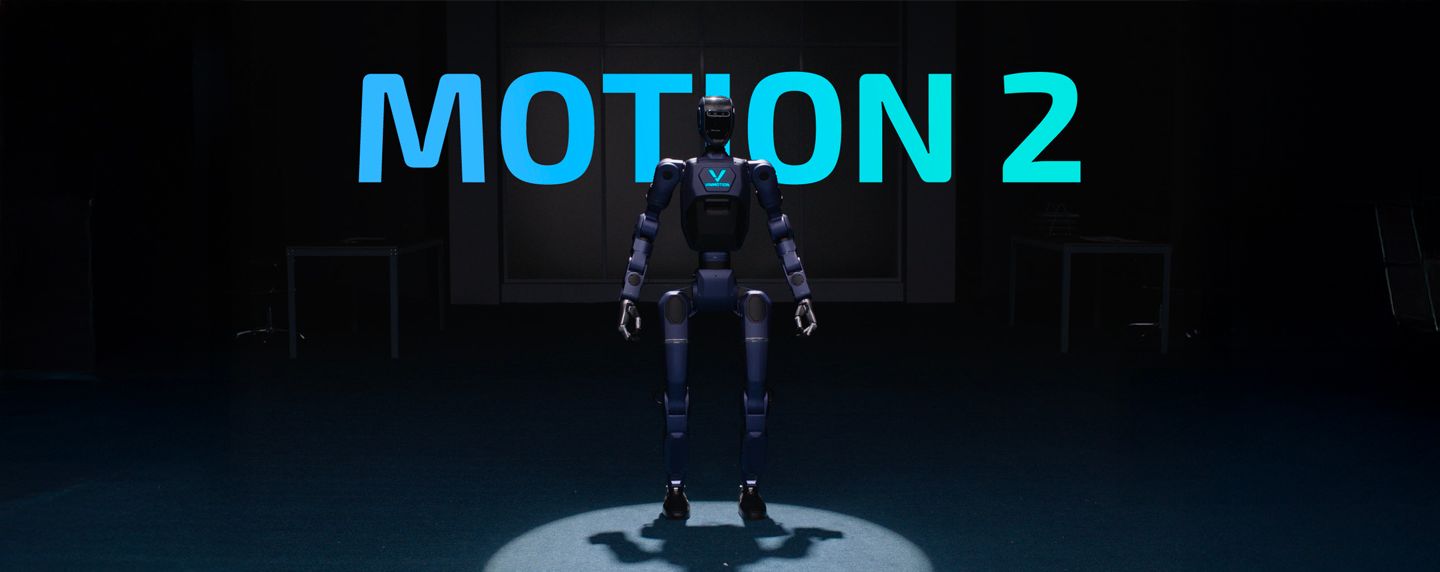 VinMotion Motion 2 humanoid robot launch image for Vietnam physical AI deployment infrastructure