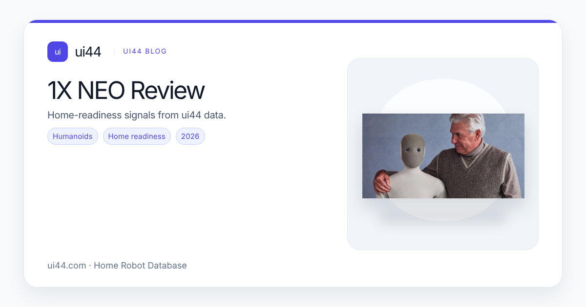 1X NEO Review: Should You Preorder This Home Robot?
