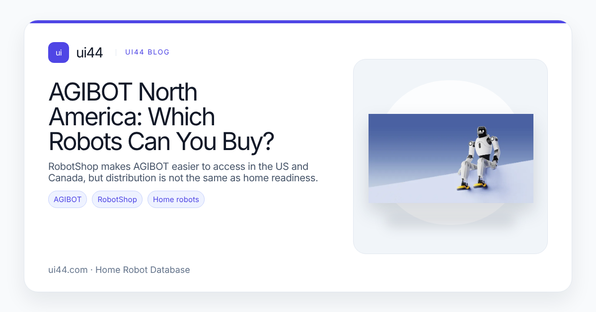 AGIBOT North America: Which Robots Can You Buy?