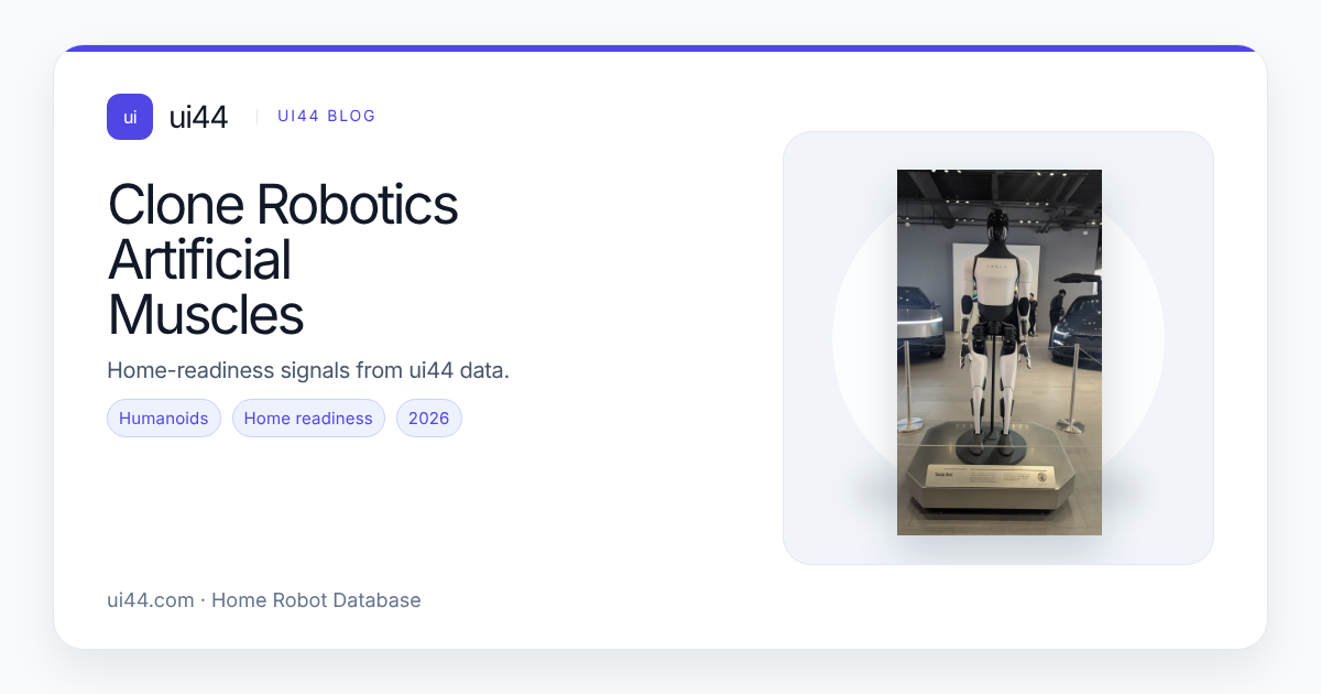Clone Robotics Artificial Muscles: The Bold Humanoid Bet