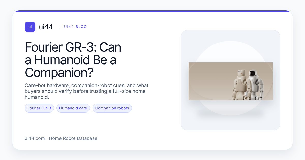 Fourier GR-3: Can a Humanoid Be a Companion?