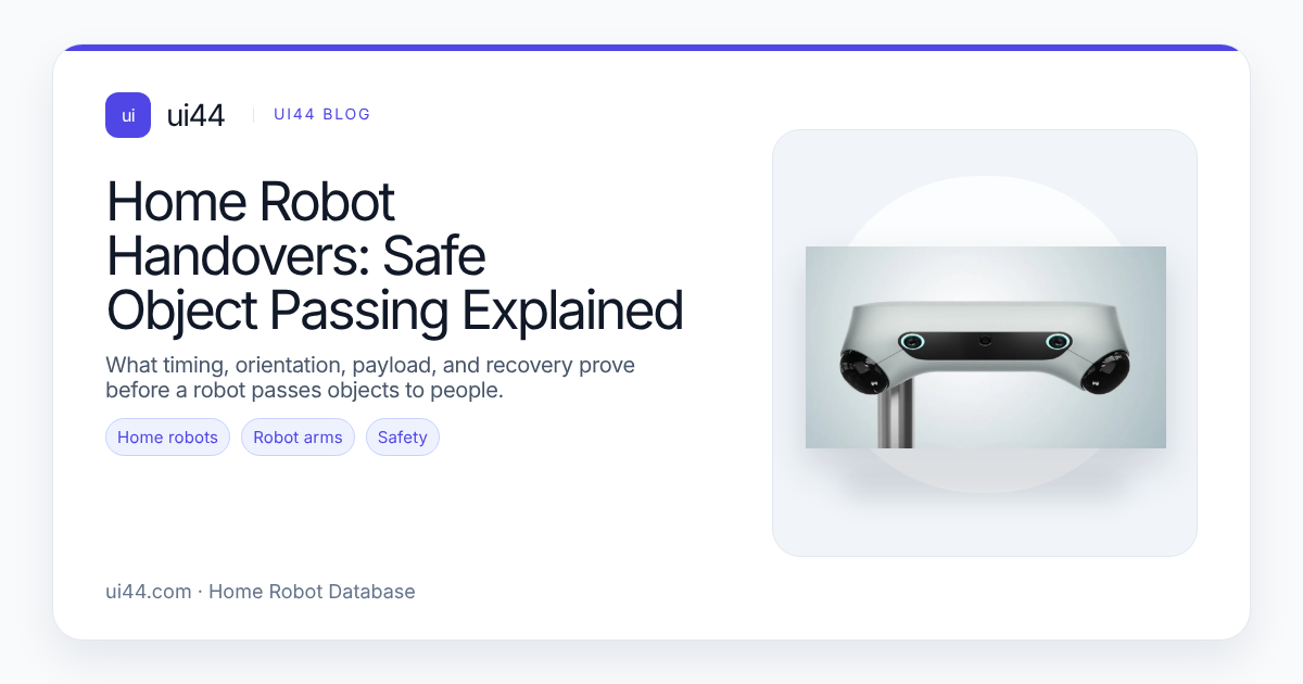 Home Robot Handovers: Safe Object Passing Explained