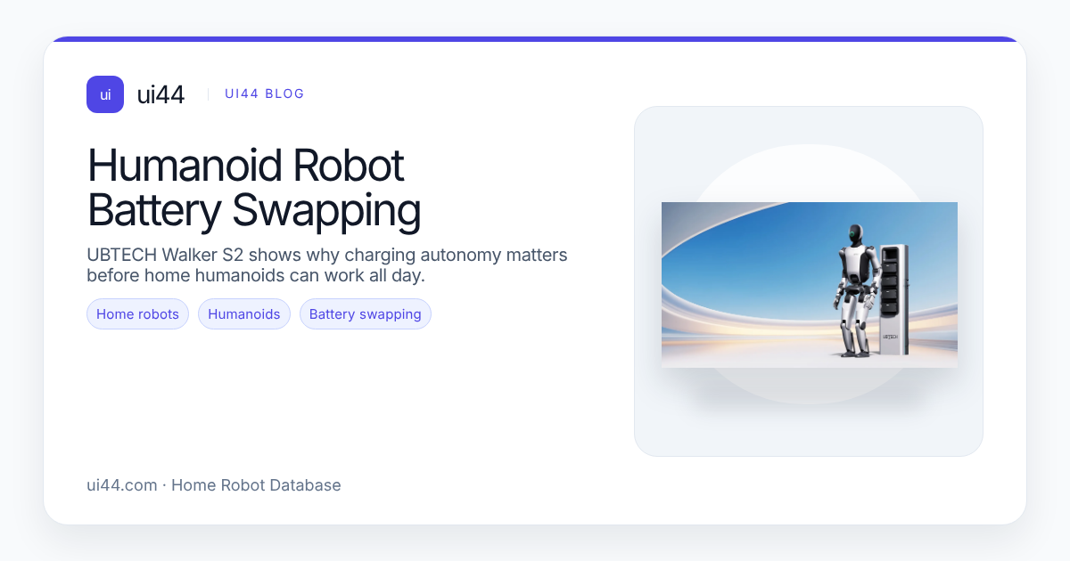 Humanoid Robot Battery Swapping: Home Readiness