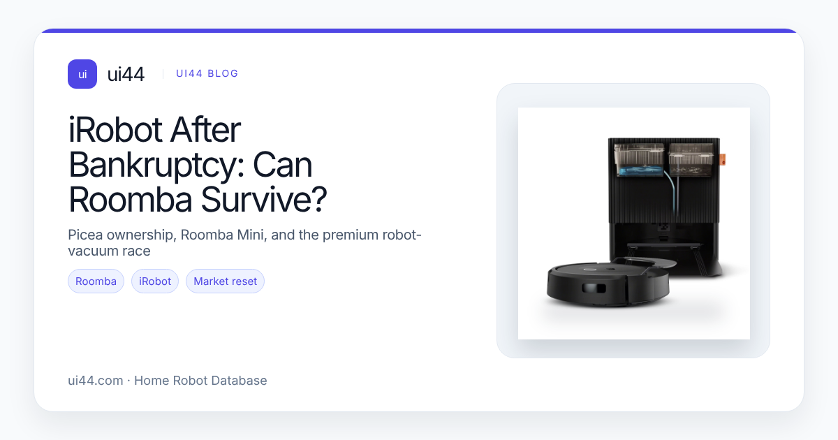 iRobot After Bankruptcy: Can Roomba Survive?