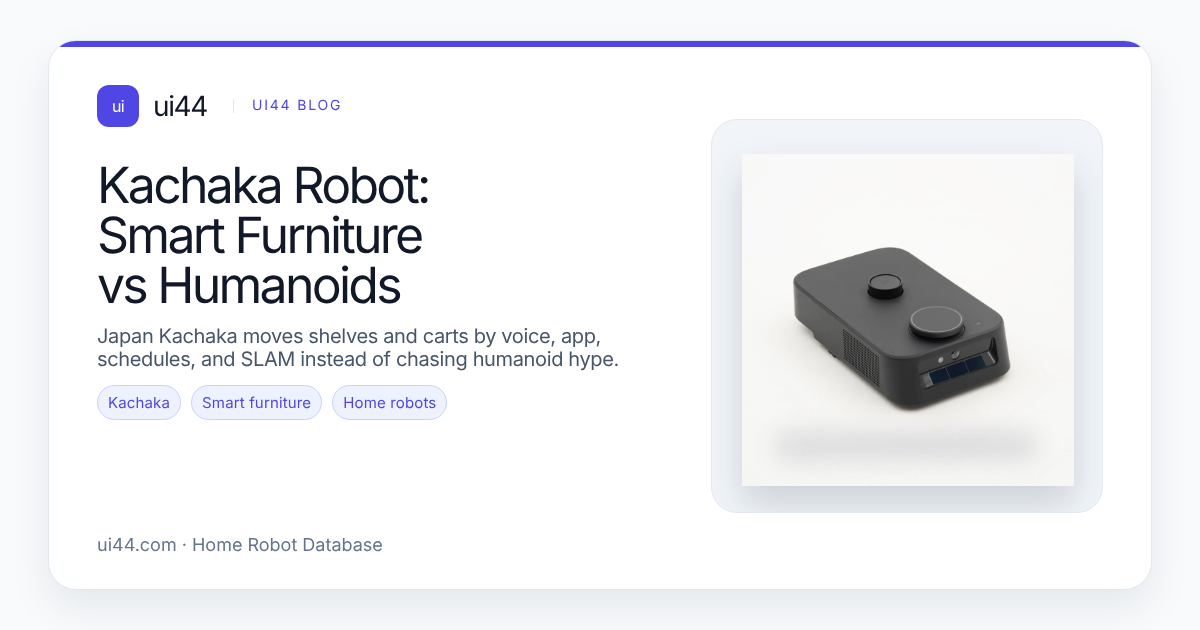 Kachaka Robot: Is Smart Furniture More Useful?