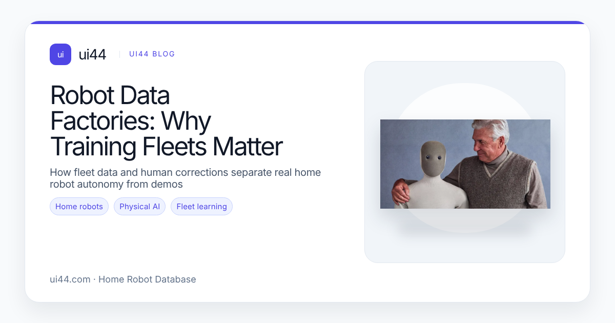 Robot Data Factories: Why Training Fleets Matter