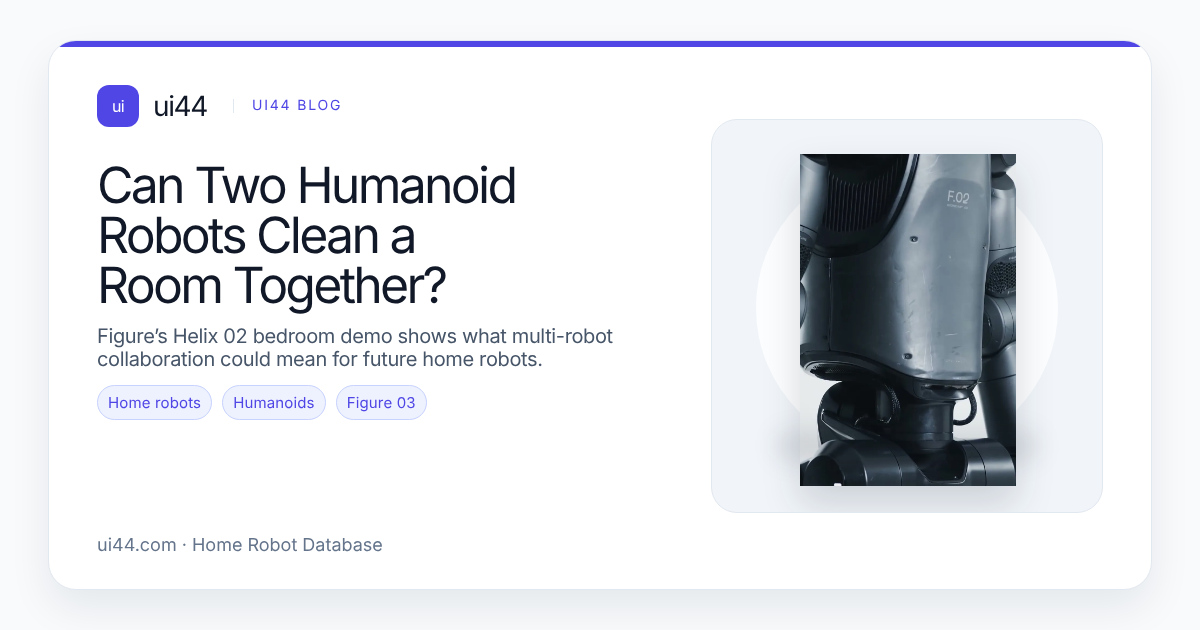 Can Two Humanoid Robots Clean a Room Together?