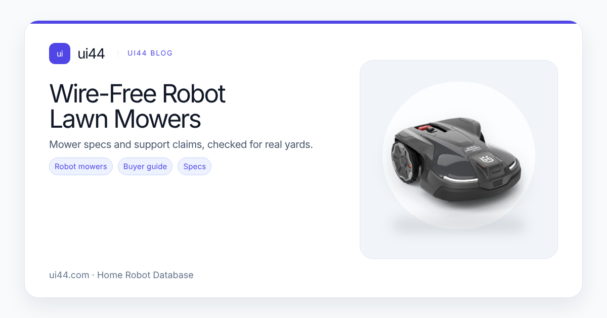 Wire-Free Robot Lawn Mowers in 2026: What RTK Can (and Cannot) Do in Real Yards